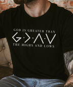 God Is Greater Than The Highs And Lows White