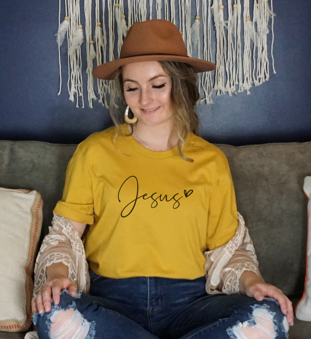 Jesus, Heart T-Shirt