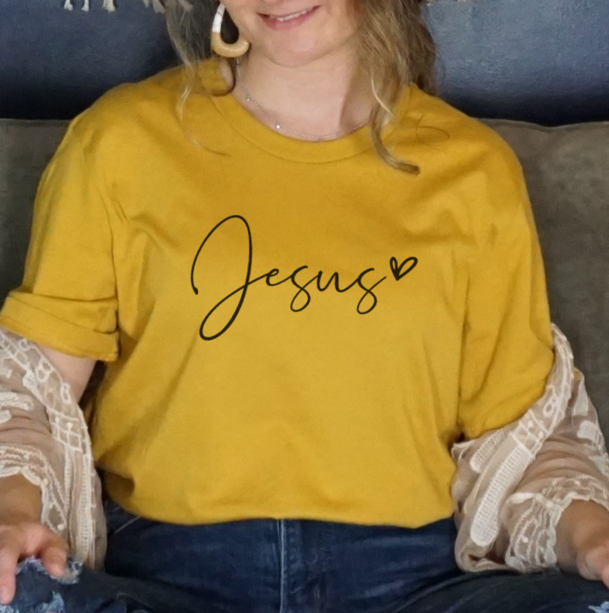 Jesus, Heart T-Shirt