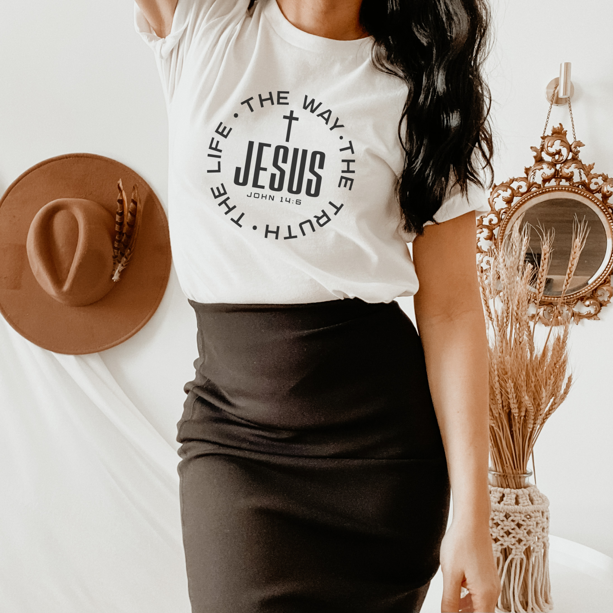 Jesus, The Way, The Truth, The Life T-Shirt, John 14.6